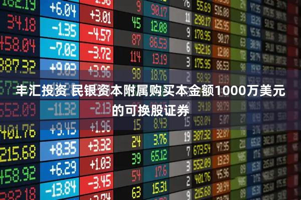 丰汇投资 民银资本附属购买本金额1000万美元的可换股证券
