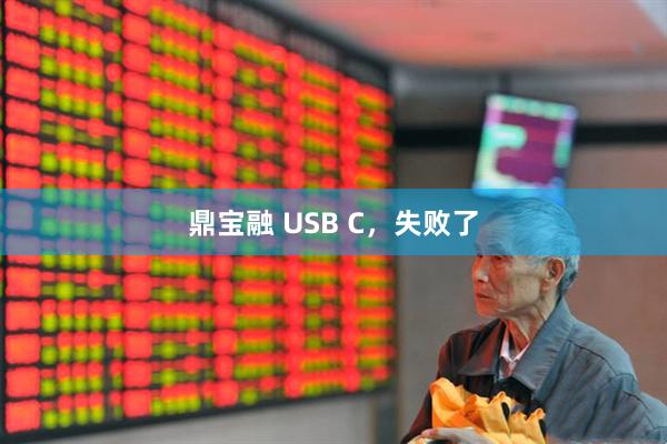 鼎宝融 USB C，失败了