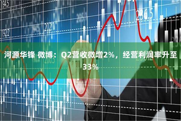 河源华锋 微博：Q2营收微增2%，经营利润率升至33%